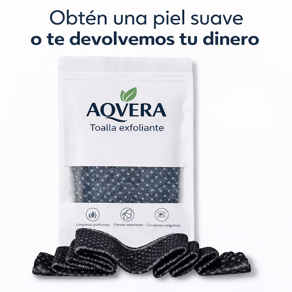 Toalla Exfoliante Antibacteriana para Ducha